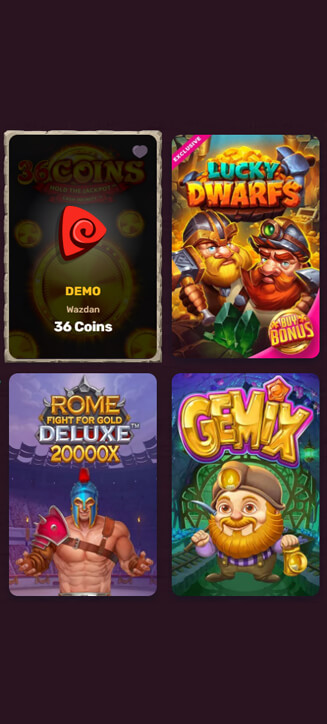 Jeux populaires de 5Gringos sur mobile Jeux populaires de 5Gringos sur mobile